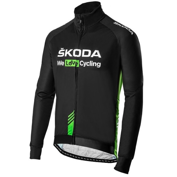 Geaca Barbati Oe Skoda We Love Cycling WLC Verde / Gri Marime S 000084612G